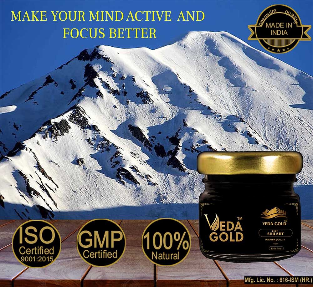 Pure Shilajit Resin Veda Gold Pure Shilajit Premium Quality Resin Form